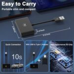 CarPlay Wireless Adapter, Converts Factory Wired CarPlay to Wireless, 2025 Upgrade Wireless Carplay Adapter for Cars from 2015 & iPhone iOS 10+ - Image 8