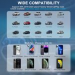 CarPlay Wireless Adapter, Converts Factory Wired CarPlay to Wireless, 2025 Upgrade Wireless Carplay Adapter for Cars from 2015 & iPhone iOS 10+ - Image 9