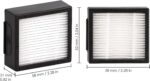 (12 Pack) Combo 10 Max Replacement HEPA Filter for iRobot Roomba Combo J7+ plus/Combo j9+/ Combo 10 Max Robot Vacuum Cleaner HEPA Filters Accessories Kit (NOT FOR Combo j5 j5+) - Image 4