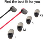 Replacement Silicone Ear Tips for HyperX Cloud Earbuds II, Ultimate Comfort, 4 Pairs (XS/S/M/L) - Image 3