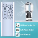 New Replace BP01 Remote Control for Dyson BP01 Cool Fan Air Purifier (Color: Silver) - Image 5