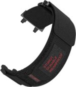 hengkang Woven Bands Fit for Amazfit T-Rex 3 Smartwatch, Nylon Fabric Breathable Replacement Watch Bands Wristbands Straps Bracelet Accessory for Amazfit T-Rex 3 A2322 Smartwatch - Image 3