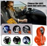 AUCELI Car Gear Shift Hoodie, 2PCS Funny Shirt Sweater Vehicle Shifter Stick Protector, Automotive Interior Gearshift Cover Decoration Accessories, Universal for SUV, Sedan, Truck (Black) - Image 5