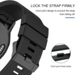 22MM Band Keepers Compatible with Garmin Fenix 5/6/7/8 Watch Bands, 8 Pack Silicone Replacement Fastener Rings Watch Band Loop/Holder/Retainer - Image 5