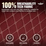 GTPLAYER Gaming Chair Fabric with Pocket Spring Cushion, High Back Computer Office Chair with Headrest & Lumbar Support, Ergonomic Video Swivel Game Chair with Footrest for Adults Red - Image 6