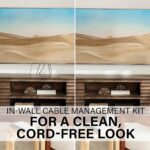 SANUS in-Wall Cable Management Kit - Hides AV Cables Behind The Wall - SA-IWCM2-W1 - Image 3