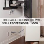 SANUS in-Wall Cable Management Kit - Hides AV Cables Behind The Wall - SA-IWCM2-W1 - Image 6