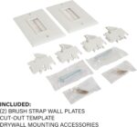 SANUS in-Wall Cable Management Kit - Hides AV Cables Behind The Wall - SA-IWCM2-W1 - Image 7