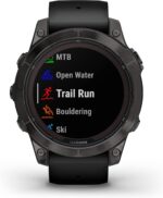 Garmin fēnix 7 Pro Sapphire Solar, Multisport GPS Smartwatch, Built-in Flashlight, Solar Charging Capability, Black - Image 4