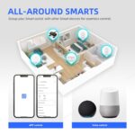 Smart in-Wall Outlet with 2 Individually Controlled Outlets, Tamper Resistant, 2.4 GHz Wi-Fi, Compatible with Alexa Only, Black, 2Pack… - Image 5