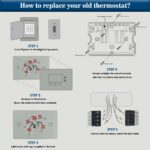 NonProgrammable Thermostat for House, Digital Energy-Saving Thermostat,Single-Stage Systems, 1 Heat/1 Cool, Easy DIY Install, Blue Backlight - Image 4
