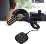 Car Bluetooth Adapter, Handsfree Calling Car Bluetooth 5.0 Audio Receiver Car Kit 5V 2.1A USB Charging Port for Cars with 3.5mm AUX Input Port - Image 5