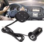 Car Bluetooth Adapter, Handsfree Calling Car Bluetooth 5.0 Audio Receiver Car Kit 5V 2.1A USB Charging Port for Cars with 3.5mm AUX Input Port - Image 6