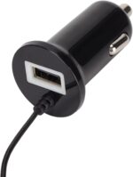 Car Bluetooth Adapter, Handsfree Calling Car Bluetooth 5.0 Audio Receiver Car Kit 5V 2.1A USB Charging Port for Cars with 3.5mm AUX Input Port - Image 8