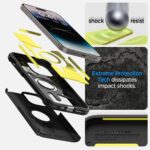 Spigen Tough Armor MagFit Designed for iPhone 14 Pro Max Case (2022) [Kickstand] [Military-Grade Protection] Compatible with MagSafe - Black - Image 4