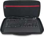 ANALOG CASES Logitech G910 / G613 Gaming Keyboard Case, fits Corsair K70 / K100 / K95 - Custom-Fitted Compact PULSE Hard Case for Travel - Image 7