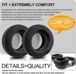 Velour Ear Pads for Virtuoso RGB Wireless SE XT Headset with Installation Clip Ring - Image 7
