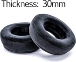 Velour Ear Pads for Virtuoso RGB Wireless SE XT Headset with Installation Clip Ring - Image 8
