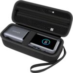 Case for Anker 25,000mAh Laptop Power Bank, Hard Travel Carrying Case for Anker A1695 Portable Charger 25K 165W Power Bank Organizer Bag - Black（CASE ONLY） - Image 3