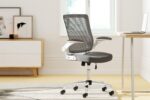 Serta Creativity Ergonomic Mesh Office Chair, Computer Desk Chair, Adjustable Armrest with Mid-Back Lumbar Support, Gray - Image 3