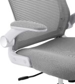 Serta Creativity Ergonomic Mesh Office Chair, Computer Desk Chair, Adjustable Armrest with Mid-Back Lumbar Support, Gray - Image 7