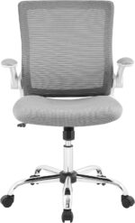 Serta Creativity Ergonomic Mesh Office Chair, Computer Desk Chair, Adjustable Armrest with Mid-Back Lumbar Support, Gray - Image 8