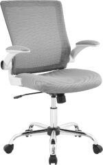 Serta Creativity Ergonomic Mesh Office Chair, Computer Desk Chair, Adjustable Armrest with Mid-Back Lumbar Support, Gray - Image 9