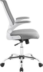 Serta Creativity Ergonomic Mesh Office Chair, Computer Desk Chair, Adjustable Armrest with Mid-Back Lumbar Support, Gray - Image 10