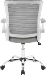 Serta Creativity Ergonomic Mesh Office Chair, Computer Desk Chair, Adjustable Armrest with Mid-Back Lumbar Support, Gray - Image 11