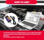 ELMconfig Scanner with MS CAN/HS CAN Switch Diagnosis on Windows with V1.5 PIC18F25K80 Chip for F150 F250 Car and Light Truck ELM327 OBD2 USB Adapter for Windows - Image 6