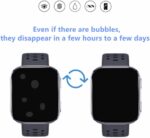 Compatible for Amazfit Bip 6 Screen Protector, HD TPU Protective Film Compatible for Bip 6 Smartwatch (6PCS) - Image 3