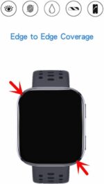 Compatible for Amazfit Bip 6 Screen Protector, HD TPU Protective Film Compatible for Bip 6 Smartwatch (6PCS) - Image 4