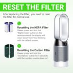 Dyson Replacement Filter for TP04, TP05 - 3-in-1 High-Efficiency Activated Carbon 360 Combi Glass Pure Cool Fan Filter - Image 8