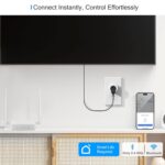 EIGHTREE Smart Plug, Smart Plugs That Work with Alexa and Google Home, Compatible with SmartThings, Smart Outlet with WiFi Remote Control and Timer Function, 2.4GHz Wi-Fi Only, 4 Packs - Image 3
