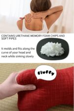 BJDesign NeckBone Chiropractic Pillow, Made in Japan, Cervical Neck Pain Relief with Comfort Adjustment (Use at Home Bed, Office, Travel, Camping) - Image 4