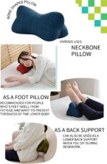 BJDesign NeckBone Chiropractic Pillow, Made in Japan, Cervical Neck Pain Relief with Comfort Adjustment (Use at Home Bed, Office, Travel, Camping) - Image 5