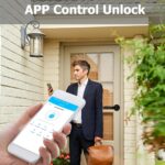 5-in-1 Unlock - Fingerprint, Bluetooth, Code, IC Card, Key Fingerprint Door Lock, Smart Door knob,Biometric Door Lock for Bedroom Home Hotel Office Apartment - Image 5