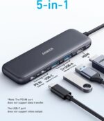 Anker USB C Hub, 332 USB-C Hub (5-in-1) with 4K HDMI Display, 5Gbps USB-C Data Port and 2 5Gbps USB-A Data Ports for MacBook Pro, MacBook Air, Lenovo Thinkpad and More (Pack of 10) - Image 3