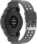 LOKEKE for Huawei Watch GT2 46MM Replacement Wrist Band - Transparency Replacement Silicone Wrist Watch Band Strap For Huawei Watch GT2 46MM - Image 4