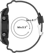 LOKEKE for Huawei Watch GT2 46MM Replacement Wrist Band - Transparency Replacement Silicone Wrist Watch Band Strap For Huawei Watch GT2 46MM - Image 7