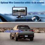 Wireless Backup Camera 5-inch for Truck: Easy to Install Back up Camera - HD 1080P Rear View Camera for Trucks SUVs - Image 3
