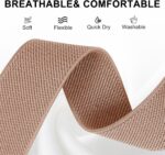 Magnetic Stretchy Nylon Compatible with Fitbit Charge 6 Bands/Fitbit Charge 5 Bands, Elastic Fabric Sport Adjustable Wristband Strap for Charge 5/6 Smartwatch Women Men - Image 5