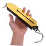 2pcs Gold Portable Luggage Weight Scale with Hook 100kg/220.5lb Capacity Mechanical Hanging Scale for Produce, Suitcase, and Fish Weighing for Easy Carrying - Image 5