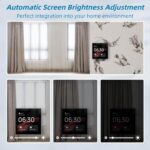 4 Inch Smart Home Control Panel, Smart Scene Wall Switch Panel with Voice/App Control & Built-in Zigbee, Multifunctional Smart Electrical Panel for Various Appliances Devices - Image 8