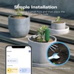 THIRDREALITY Smart Soil Moisture Sensor 3Pack,Zigbee hub Needed,Capacitive Probe,Moisture/Temperature Meter for Garden Planting,Compatible with Homey,Hubitat, SmartThings,Home Assistant - Image 5