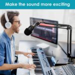 YOUSHARES Mic Arm Boom Arm - Microphone Arm for HyperX QuadCast QuadCast S SoloCast, Blue Yeti, Fifine AM8, Rode, Shure, Razer, Gaming Mic and Most Microphones using 3/8" to 5/8" Adapter - Image 8