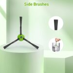 24 Pack Replacement Parts for iRobot Roomba Combo i5, i5+, j5, j5+, i3+ Vacuum Accessories Kit, 2 Main Brush, 4 Hepa Filters, 4 Mop Pads, 6 Side Brush, 6 Dust Bags, 1 Clean Tool 1 Screwdriver - Image 6