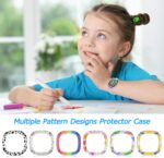 2 Pack Edge Protector Compatible with Fitbit Google Ace LTE Kids Smartwatch, Cute Cartoon Protective Case Cover Accessories for Fitbit Google Ace LTE Kids Smartwatch(Dinosaur+Bee) - Image 6