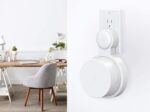 Outlet Wall Mount for Google WiFi AC1200, No Messy Wires Space Saving Easily Be Moved Outlet Mount for Google Mesh WiFi Router, Best Design for Winding Power Cord (3 Pack) - Image 3