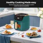 Panana Air Fryer, 8QT Large Capacity Air Fryer, Oilless Healty Cooker Air Fryer Oven with 8 Presets, 1500W Air Fryer for Quick Meal, Home Use (C-NEW) - Image 4